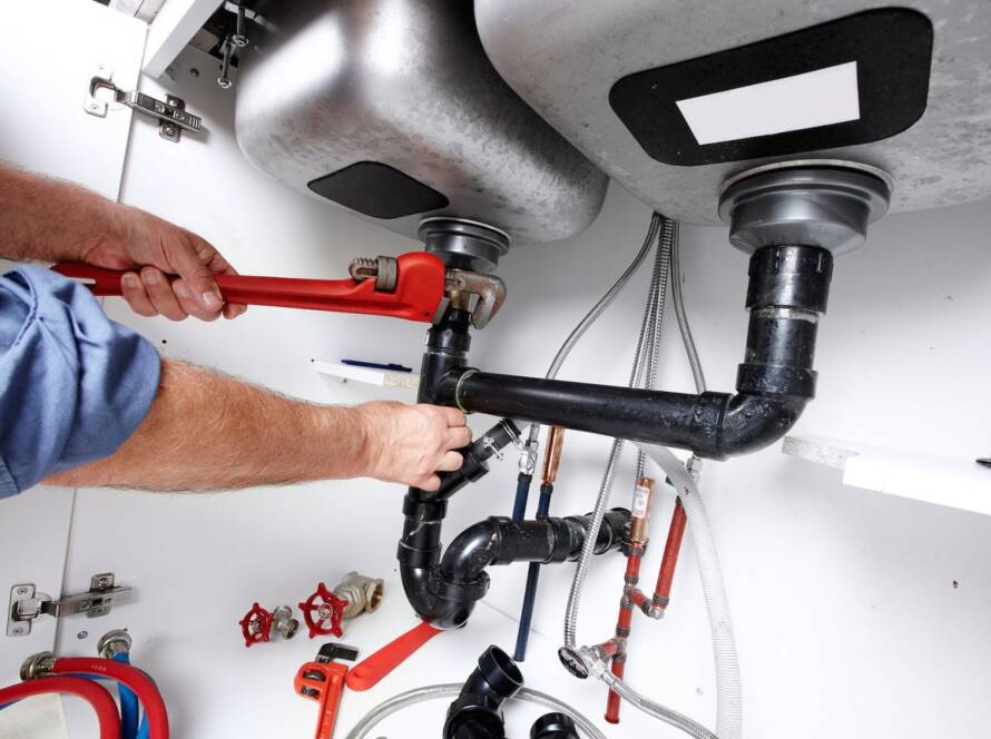 Plumbing installation by licensed building contractors in Dubai