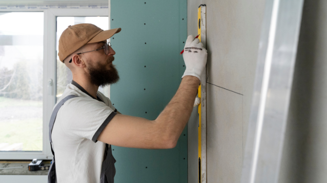 Plaster work